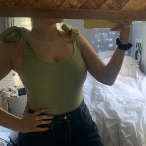 Olive bodysuit